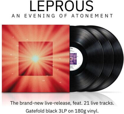 Leprous - An Evening of Atonement - Live (Gatefold, 3 LPs)