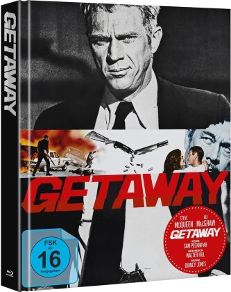 Getaway (1972) (Cover A, Limited Edition, Mediabook, 2 Blu-rays)