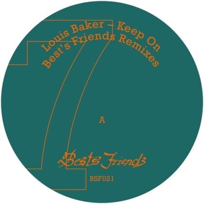 Louis Baker - Keep On Best's Friends Remixes (12" Maxi)