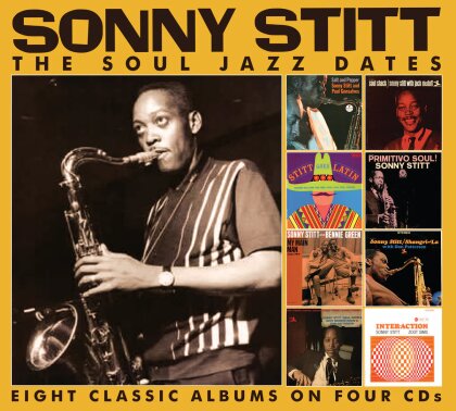 Sonny Stitt - Soul Jazz Dates - Eight Classic Albums On Four CD's (4 CDs)