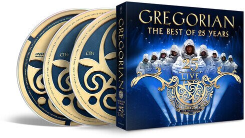 Gregorian - 25 Live - The Best Of 25 Years Cofanetto, 2 CD + DVD