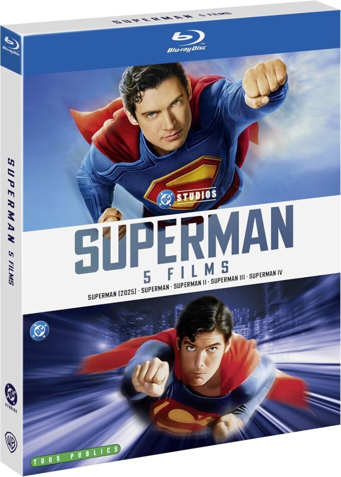 Superman - Coffret 5 Films - 1978-1987 / 2025 5 Blu-ray