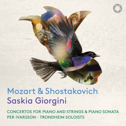 Wolfgang Amadeus Mozart (1756-1791), Dimitri Schostakowitsch (1906-1975), Per Ivarsson, Saskia Giorgini & Trondheim Soloists - Concertos For Piano And Strings & Piano Sonata - Mozart & Shostakovich