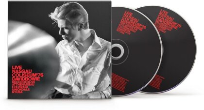 David Bowie - Live At Nassau Coliseum 76 (2025 Reissue, Papersleeve, Parlophone Label Group, Remastered, 2 CDs)