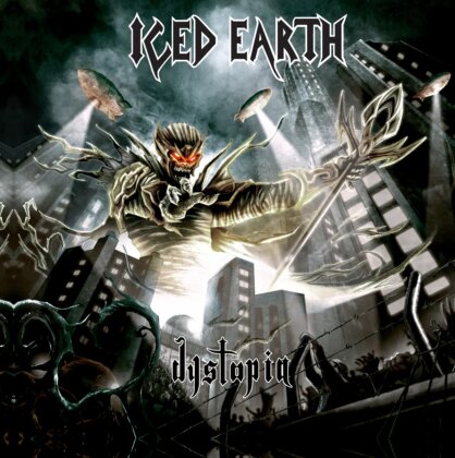 Iced Earth - Dystopia (2025 Reissue, The Circle Music, 3 Dimensional, Limited Edition, Black / Red / Transparent Vinyl, LP)
