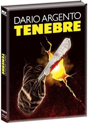 Tenebre (1982) (Cover 2, Wattiert, Limited Edition, Mediabook, 4K Ultra HD + Blu-ray + DVD)
