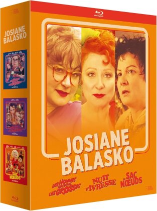 Josiane Balasko - Les hommes préfèrent les grosses (1981) / Sac de noeuds (1985) / Nuit d’ivresse (1986) (3 Blu-ray)