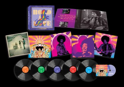 Jimi Hendrix - Axis Bold As Love (2025 Reissue, Deluxe Boxset, Sony, 5 LPs + Blu-ray)