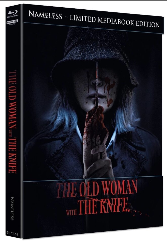 The Old Woman with the Knife (2025) (Cover A, Limited Edition, Mediabook, 4K Ultra HD + Blu-ray)