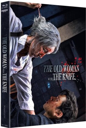 The Old Woman with the Knife (2025) (Cover B, Édition Limitée, Mediabook, 4K Ultra HD + Blu-ray)