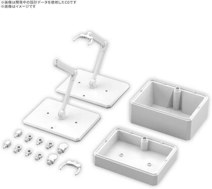 Support - Action Base 7 (Blanc) & Option Box