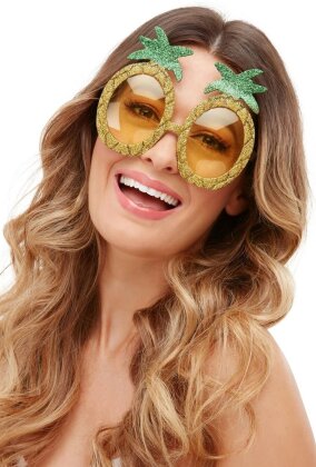 Ananas Tropen Brille