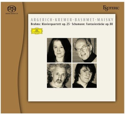Johannes Brahms (1833-1897), Robert Schumann (1810-1856), Gidon Kremer, Yuri Bashmet, … - Brahms: Piano Quartet No. 1 / Schumann Fantasiestücke Op. 88 (Japan Edition, Esoteric, Hybrid SACD)