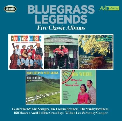 Bluegrass Legends: Five Classic Albums (2 CD)