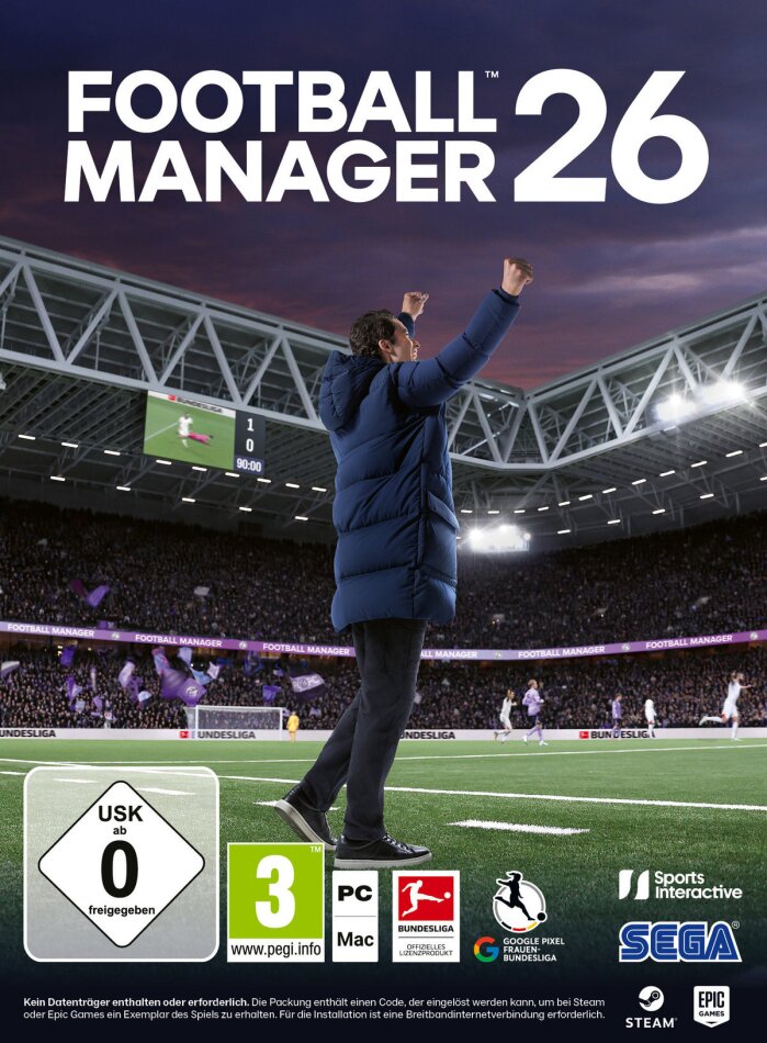 Football Manager 26 - (Code in a Box)