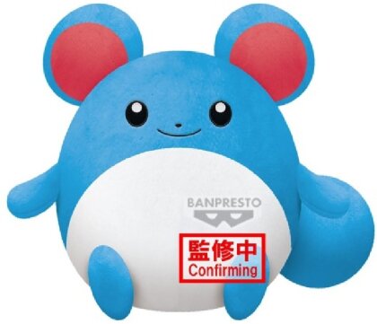 Peluche - Marill - Pokemon - Mecha Mofugutto - 40 cm
