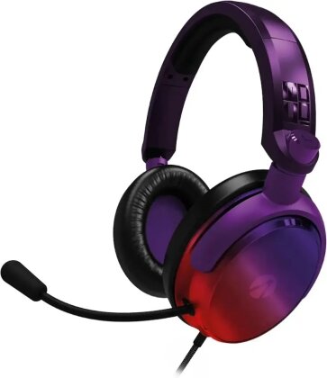 4Gamers - C6-100 Headset STRIKE - Red & Purple