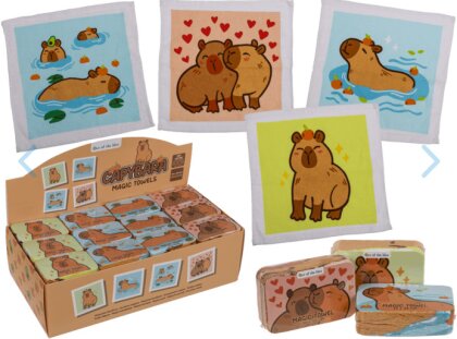 Capybara magisches Baumwoll-Handtuch