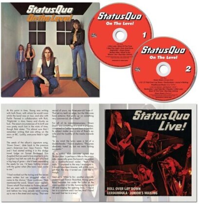 Status Quo - On The Level (2025 Reissue, Edsel, 50th Anniversary Edition, Deluxe Edition, 2 CDs)