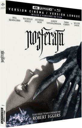 Nosferatu (2024) (Version Cinéma, Version Longue, 4K Ultra HD + Blu-ray)