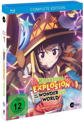 KonoSuba: An Explosion on This Wonderful World! - Staffel 1 (Complete Edition, 3 Blu-rays)