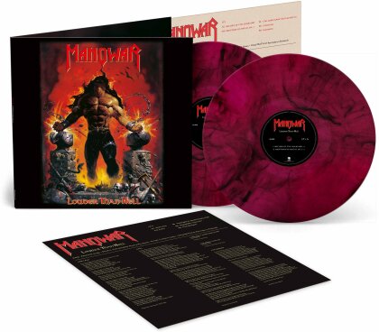 Manowar - Louder Than Hell (2025 Reissue, Geffen Records, 140 Gramm, Colored, LP)