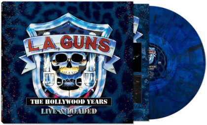 L.A. Guns - The Hollywood Years-Live & Loaded (Cleopatra, Limited Edition, Blue Vinyl, 2 LPs)