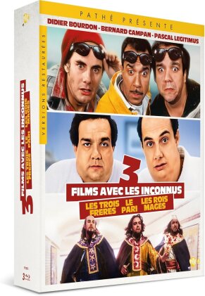 3 films avec les Inconnus - Les trois frères (1995) / Le Pari (1997) / Les Rois Mages (2001) (3 DVDs)
