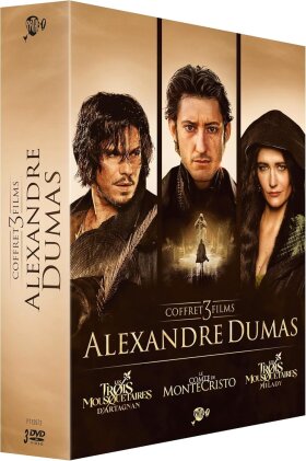 Coffret 3 films Alexandre Dumas - Le Comte de Monte Cristo (2024) / Les Trois Mousquetaires - D’Artagnan (2023) / Les Trois Mousquetaires - Milady (2023) (3 DVD)