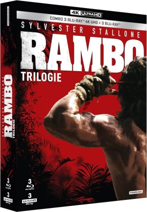 Rambo Trilogie (3 4K Ultra HDs + 3 Blu-ray)