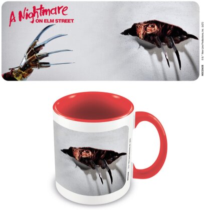 Nightmare On Elm Street - A Nightmare On Elm Street (Ripped) Red Inner C Mug