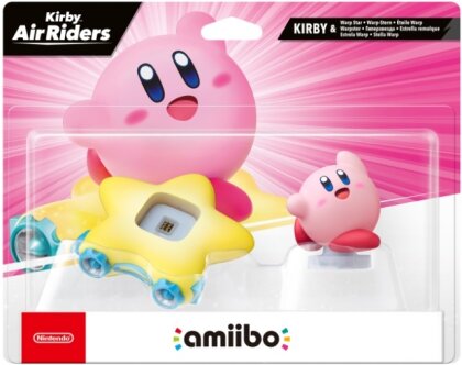 Amiibo Kirby Air Riders - Kirby & Warp Star
