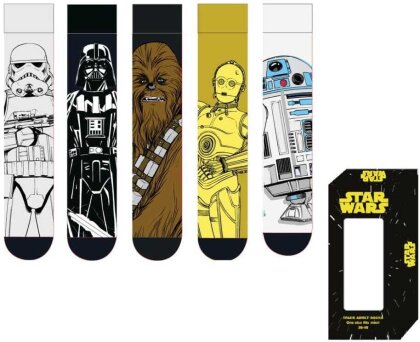 Star Wars Socken 5er-Pack 38-45