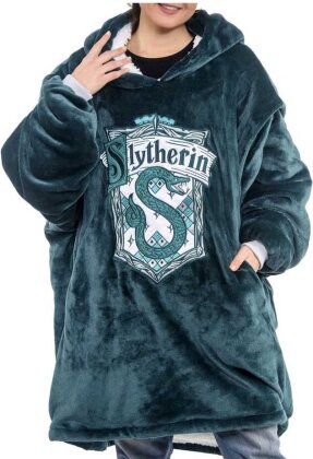 Harry Potter Oversized Kapuzenpullover Slytherin - Einheitsgrösse