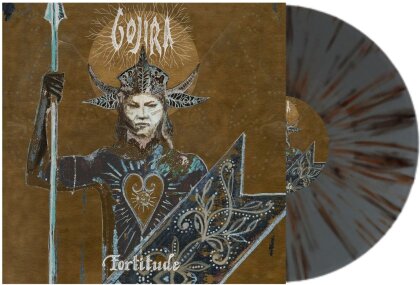 Gojira - Fortitude (2025 Reissue, Roadrunner Records, Grey with Brown Splatter Vinyl, LP)