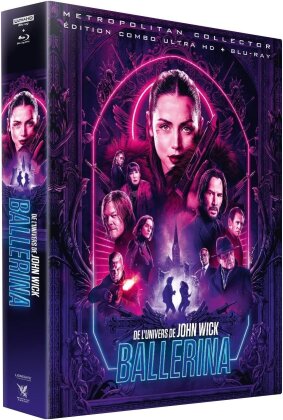 Ballerina (2025) (Limited Collector's Edition, Steelbook, 4K Ultra HD + 2 Blu-rays)