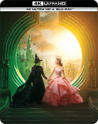 Wicked: Part 1 (2024) (Limited Edition, Steelbook, 4K Ultra HD + Blu-ray)