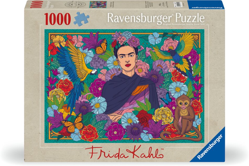 Frida Kahlo's Paradies - Papageien, Affen und Blüten