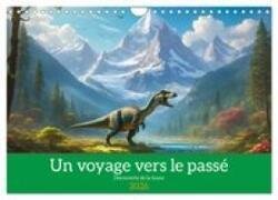 Un voyage vers le passé - Découverte de la faune (Calendrier mural 2026 DIN A4 vertical), CALVENDO calendrier mensuel