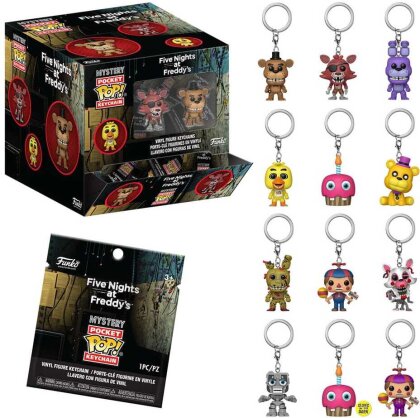 Five Nights at Freddy's POP! Vinyl Schlüsselanhänger 4 cm Classic Display (12)