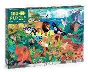Animals of the World 100 Piece Puzzle