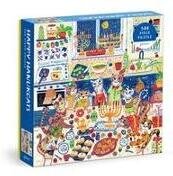 Happy Hanukcats 500 Piece Puzzle
