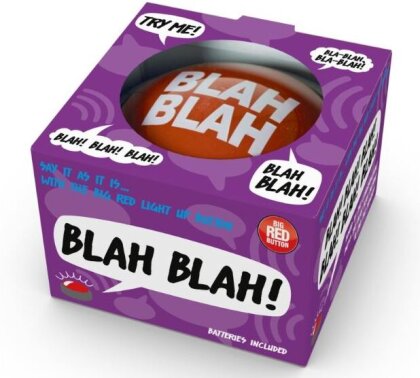 Blah Blah - Button - der Bestseller!