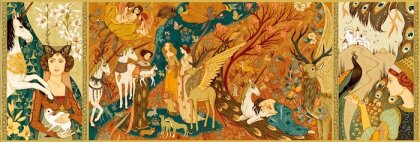 Gallery Unicorn Garden 500 Teile Puzzle