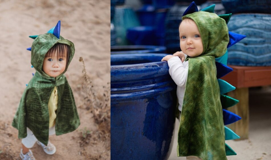Baby Drachen Cape - 2-3 Jahre