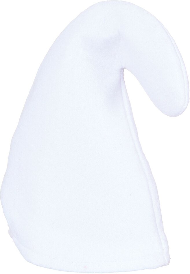 Schlumpf-/Gnom-/Wichtel-Mütze weiss