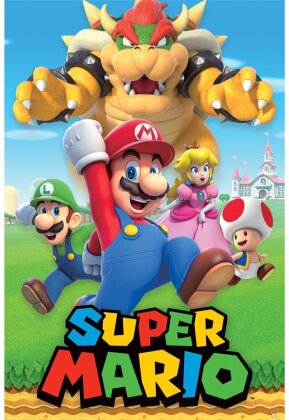 Super Mario (Character Montage) Maxi-Poster
