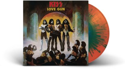 Kiss - Love Gun (2025 Reissue, CH Exclusive, Universal, Édition Limitée, Splatter Vinyl, LP)