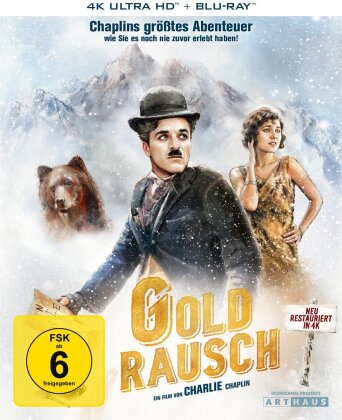 Charlie Chaplin - Goldrausch (1925) (4K Ultra HD + Blu-ray)