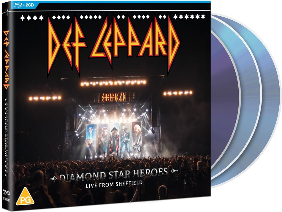 Diamond Star Heroes: Live From Sheffield (Digipack, 2 CDs + Blu-ray ...